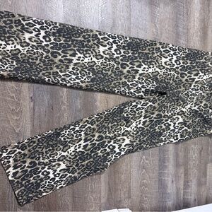 Fashion Nova Animal Print Trousers